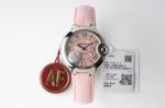 Ballon Bleu de Cartier 33MM Cal.076 Movement Pink Watch